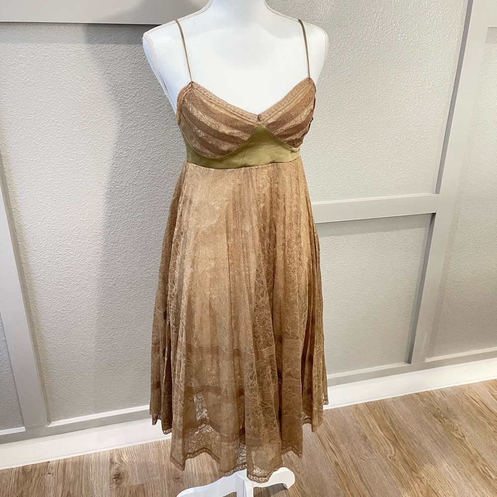 Beautiful Copper/ Gold Dress